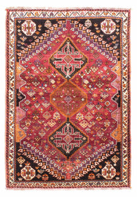 Tapis persan - Nomadic - 160 x 109 cm - rouge foncé