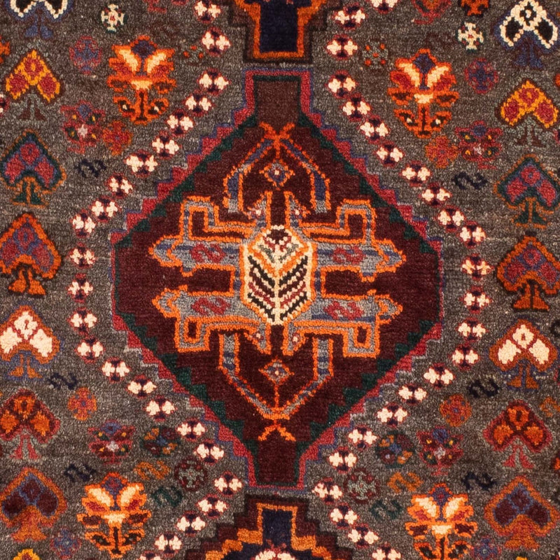 Tapis persan - Nomadic - 158 x 86 cm - marron foncé