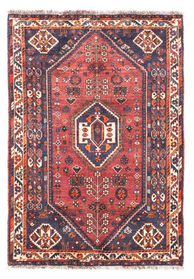 Tapis persan - Nomadic - 152 x 107 cm - rouge foncé