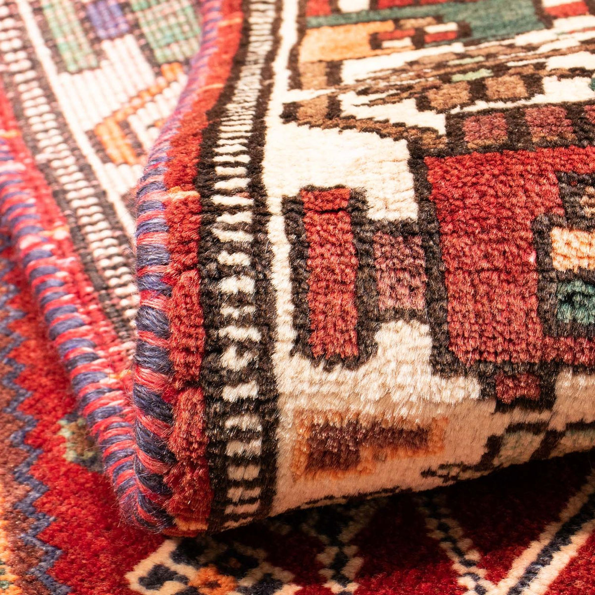 Tapis persan - Nomadic - 152 x 103 cm - rouge foncé