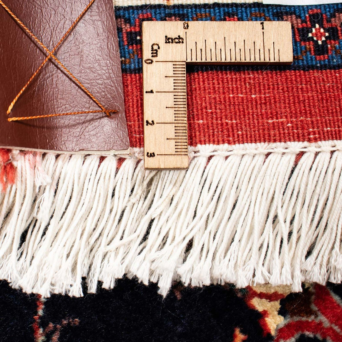 Tapis persan - Bidjar - 400 x 301 cm - bleu foncé