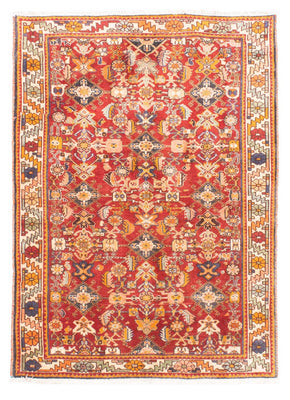 Tapis persan - Nomadic - 149 x 105 cm - rouge foncé