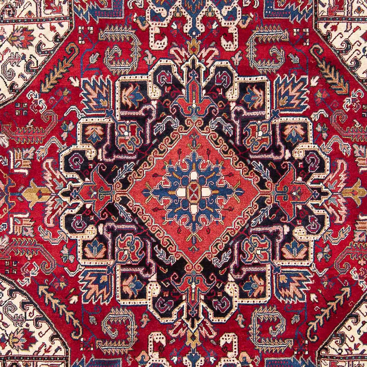 Tapis persan - Nomadic - 340 x 260 cm - rouge