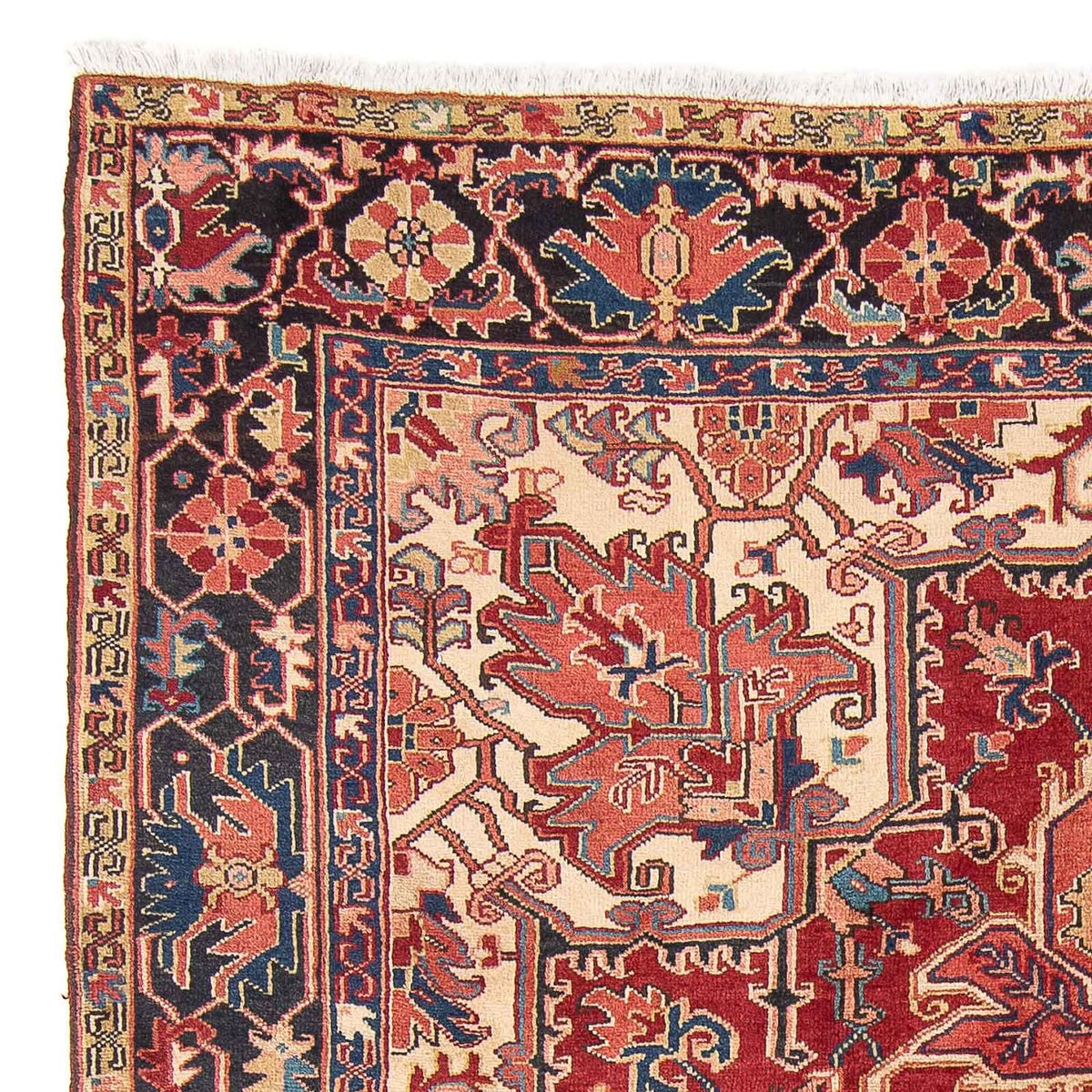 Tapis persan - Nomadic - 328 x 232 cm - rouge