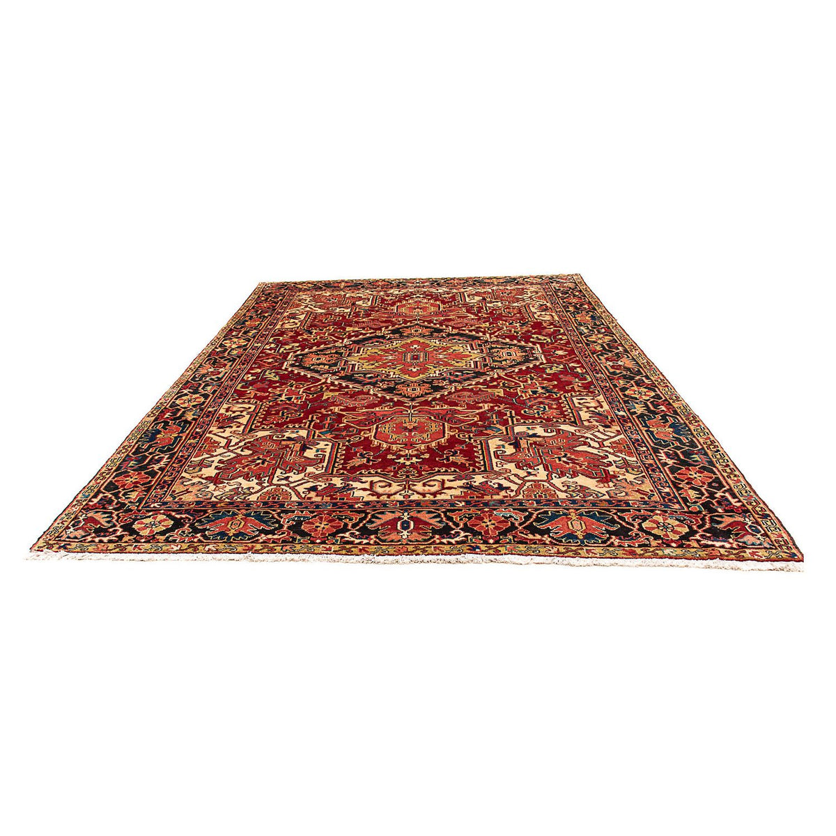 Tapis persan - Nomadic - 328 x 232 cm - rouge
