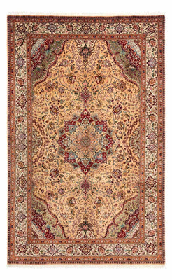 Tapis persan - Tabriz - Royal - 297 x 195 cm - marron clair