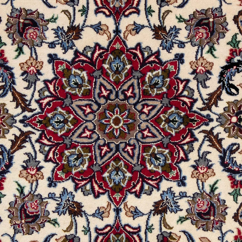 Tapis persan - Isfahan - Premium - 102 x 70 cm - rouge foncé