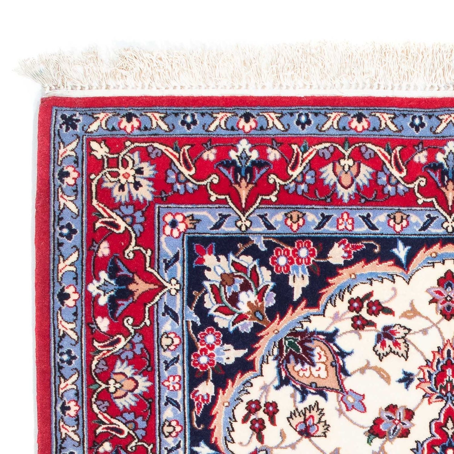 Tapis persan - Isfahan - Premium - 118 x 82 cm - beige