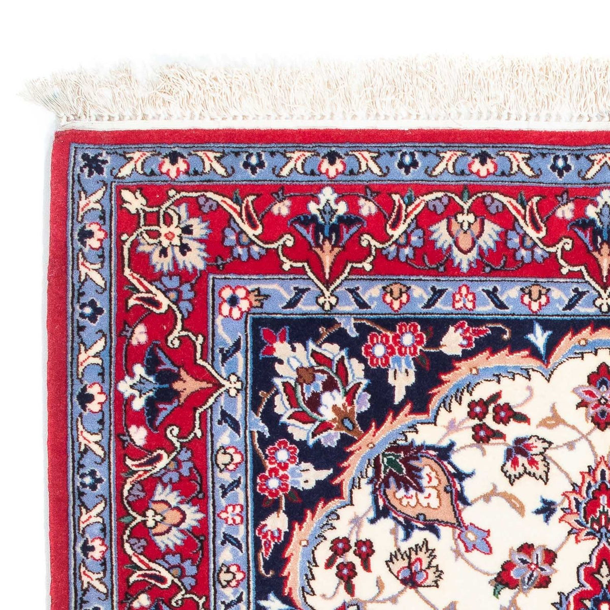 Tapis persan - Isfahan - Premium - 118 x 82 cm - beige