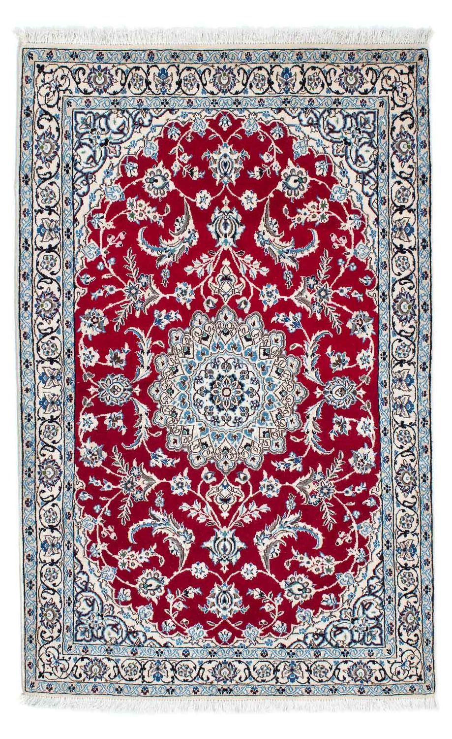 Tapis persan - Nain - Royal - 179 x 110 cm - rouge
