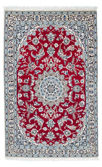 Tapis persan - Nain - Royal - 179 x 110 cm - rouge