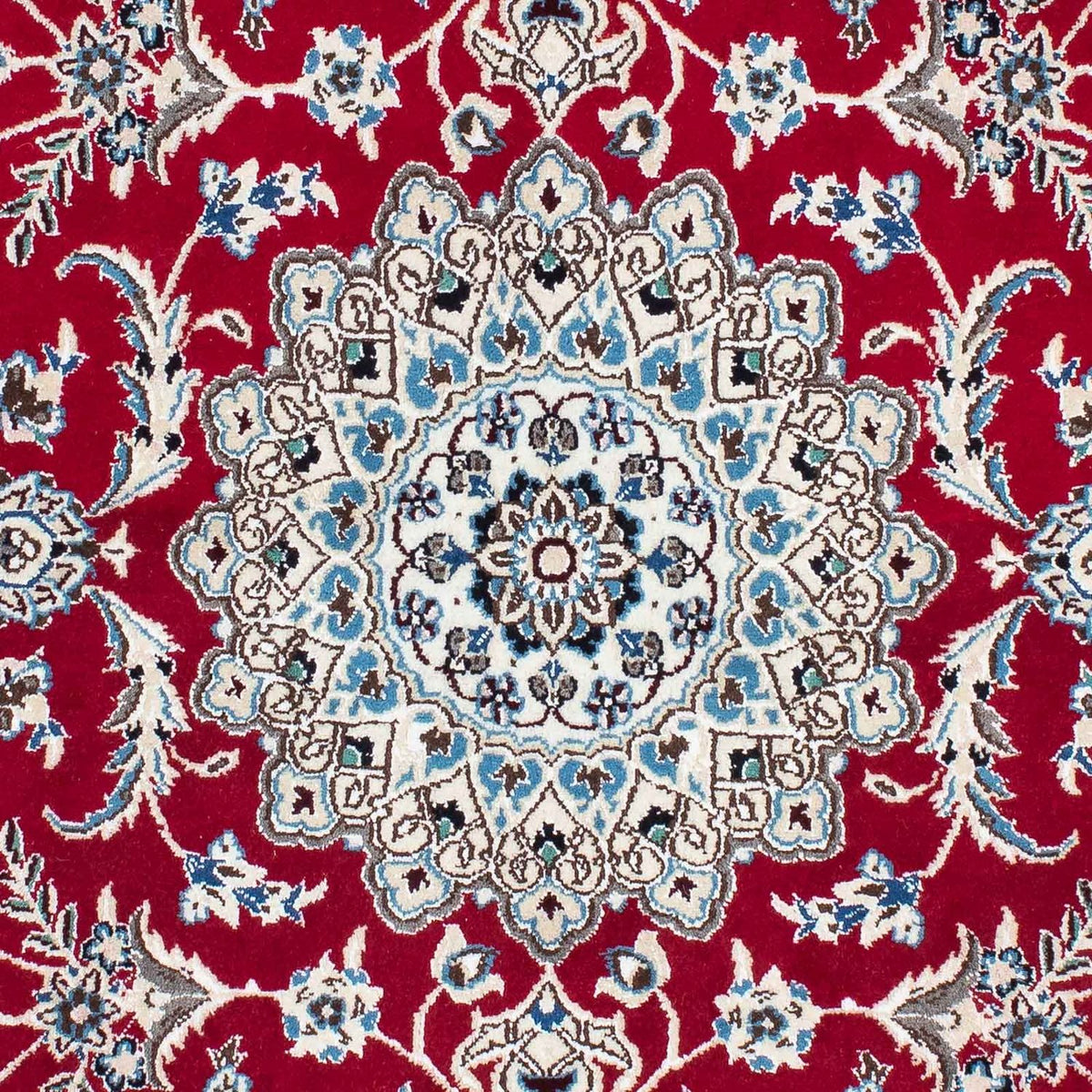 Tapis persan - Nain - Royal - 179 x 110 cm - rouge