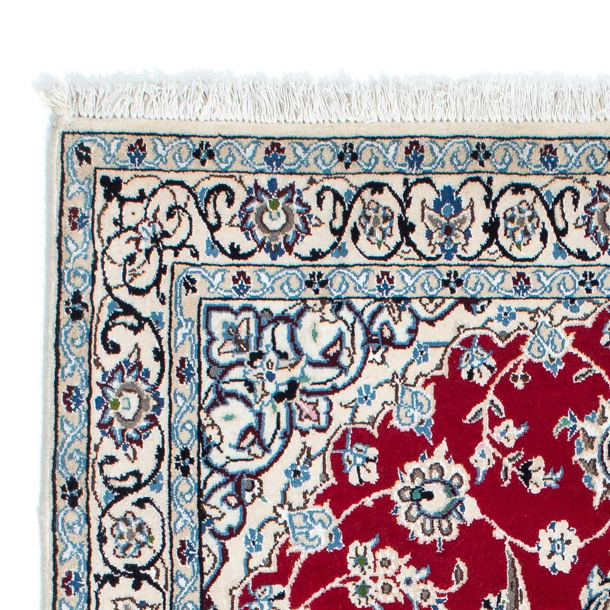 Tapis persan - Nain - Royal - 179 x 110 cm - rouge