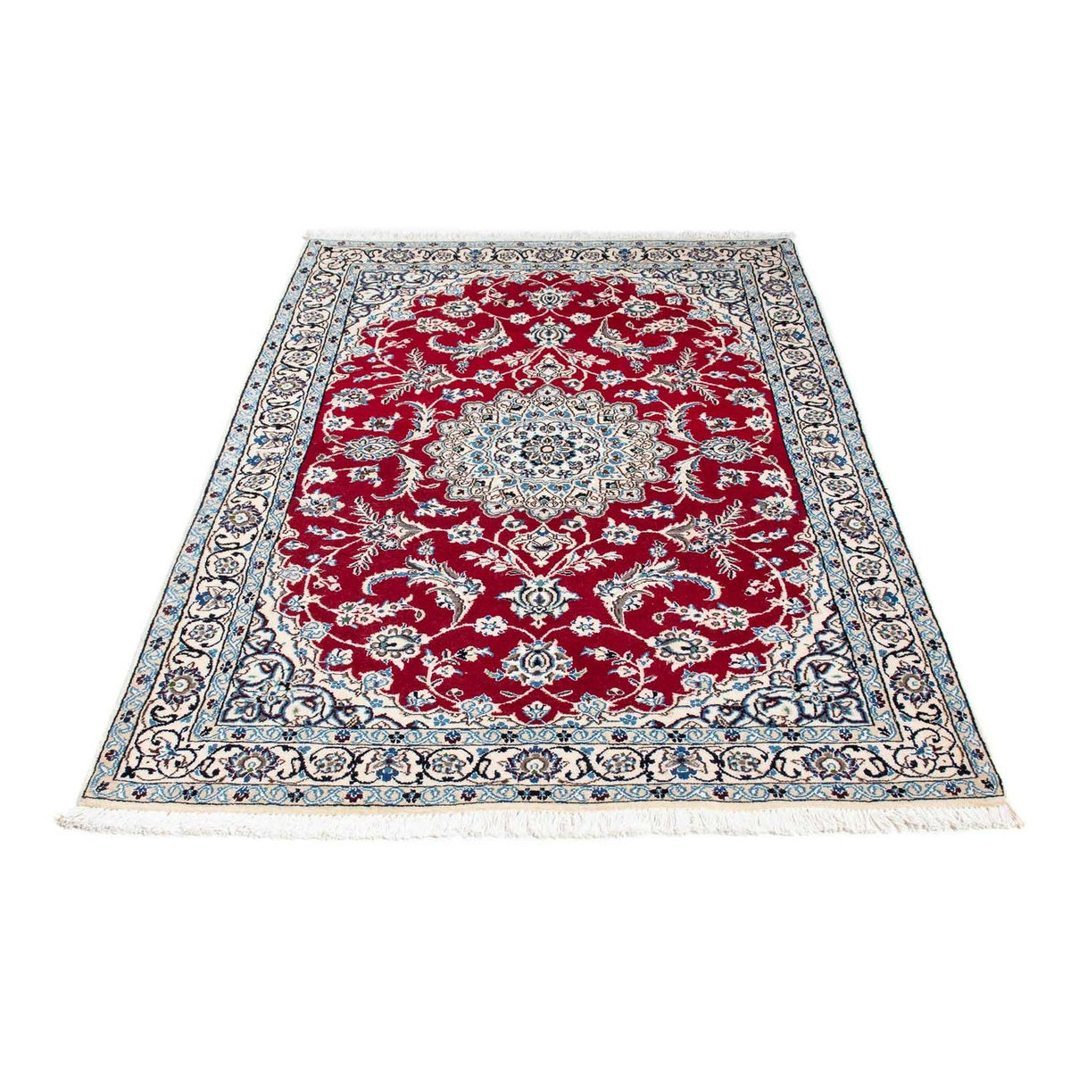 Tapis persan - Nain - Royal - 179 x 110 cm - rouge