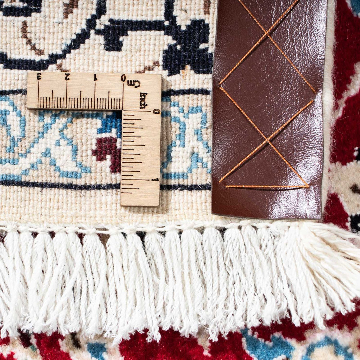 Tapis persan - Nain - Royal - 179 x 110 cm - rouge