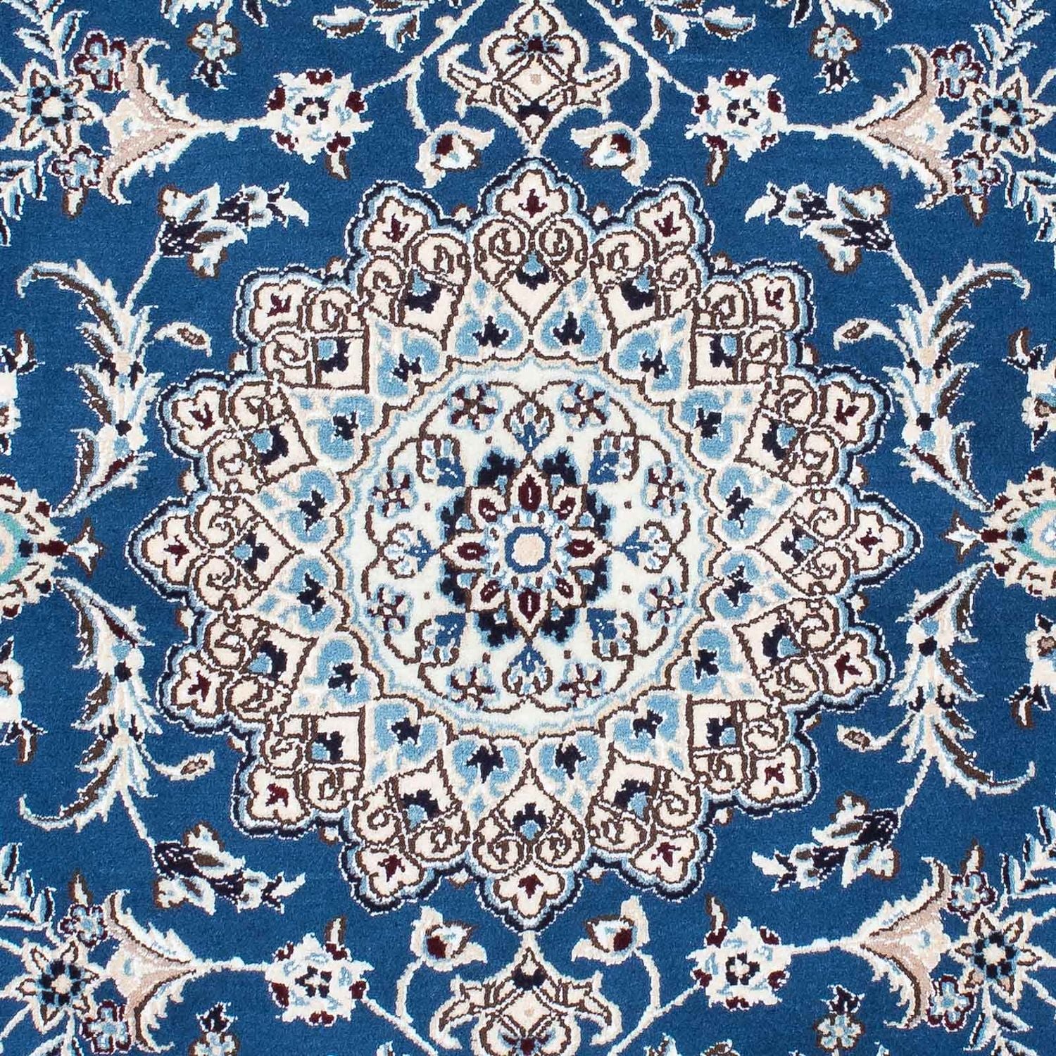 Tapis persan - Nain - Royal - 172 x 115 cm - bleu