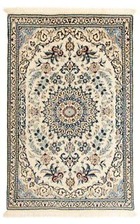 Tapis persan - Nain - Royal - 130 x 84 cm - beige