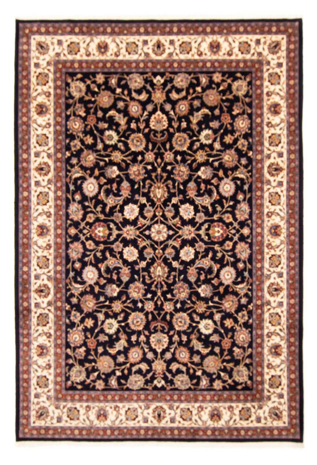 Tapis persan - Classique - 348 x 252 cm - bleu foncé
