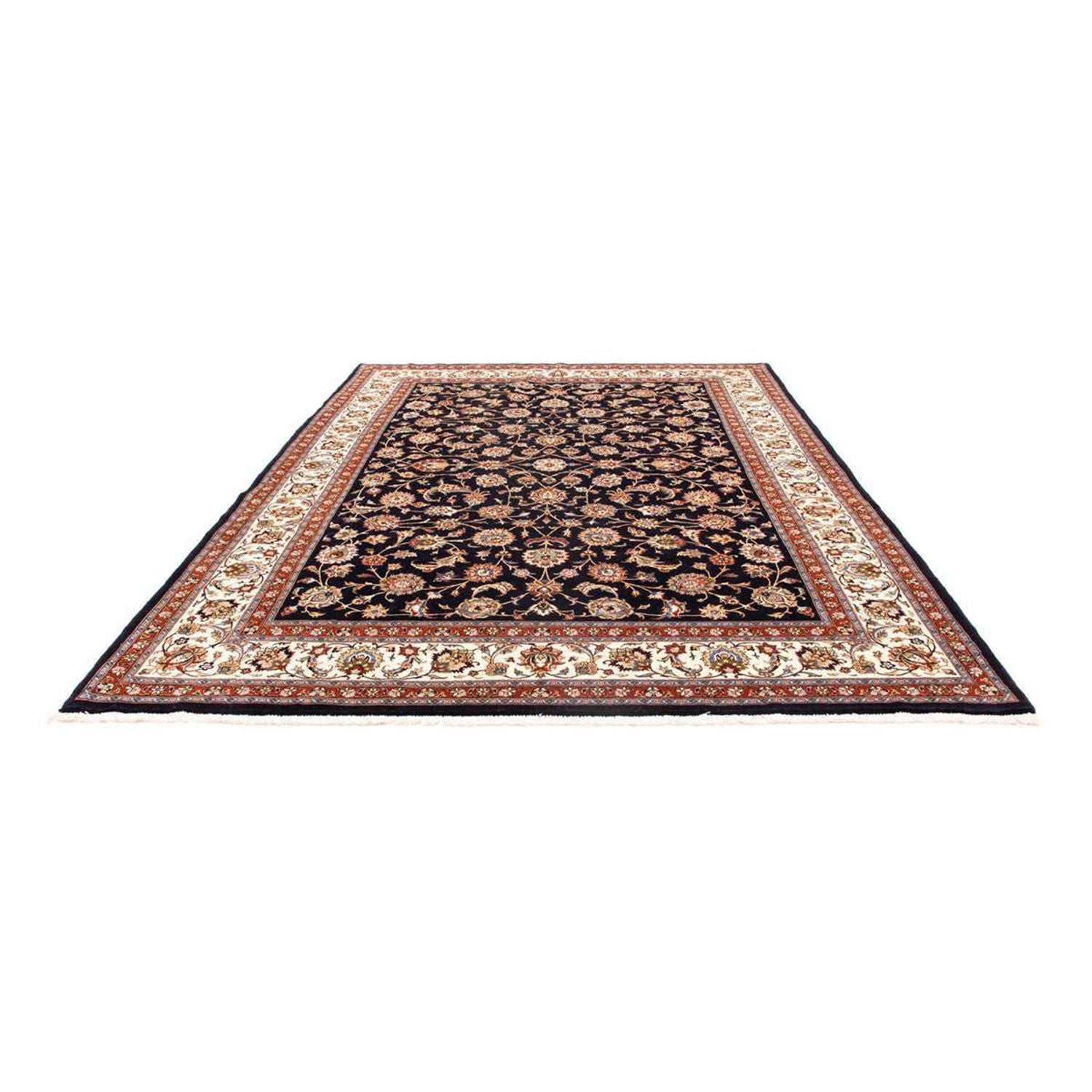 Tapis persan - Classique - 339 x 247 cm - bleu foncé