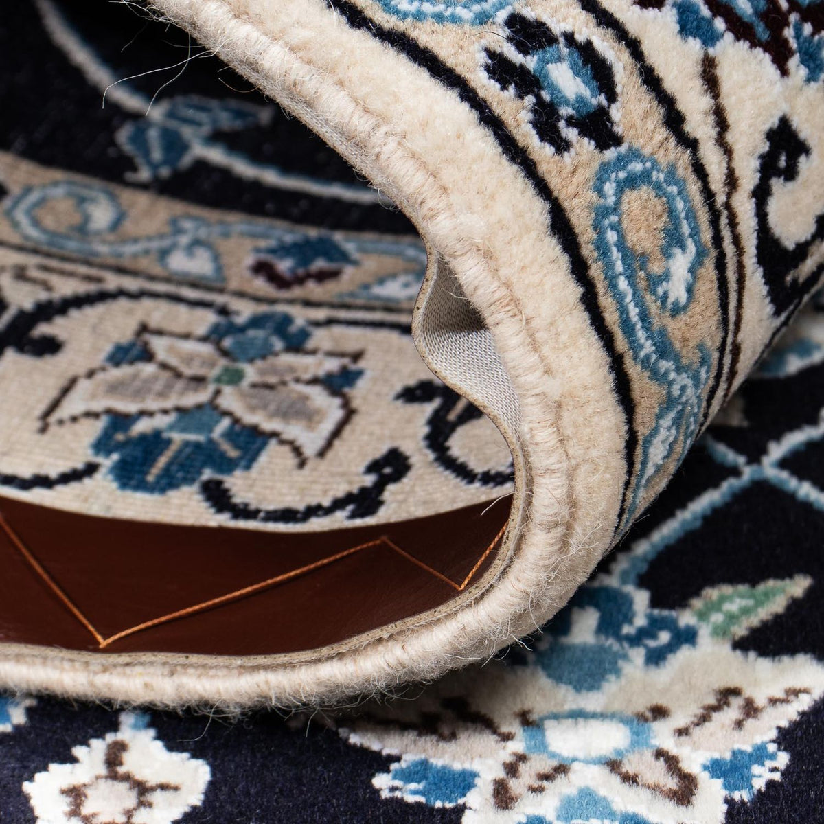 Tapis persan - Nain - Royal - 177 x 110 cm - beige