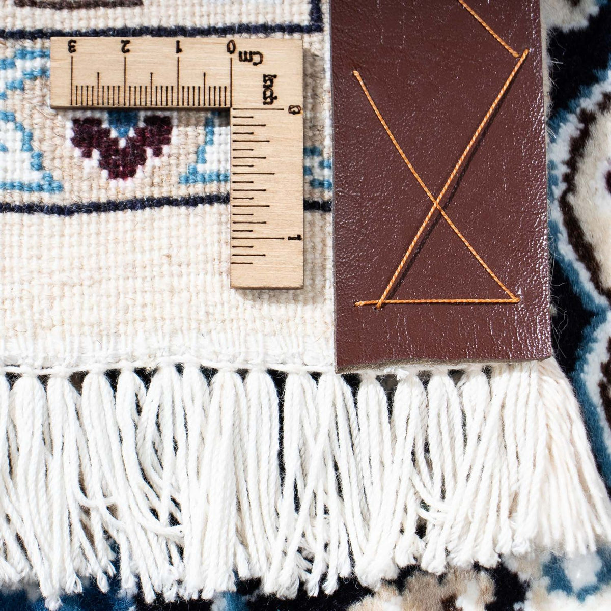 Tapis persan - Nain - Royal - 177 x 110 cm - beige