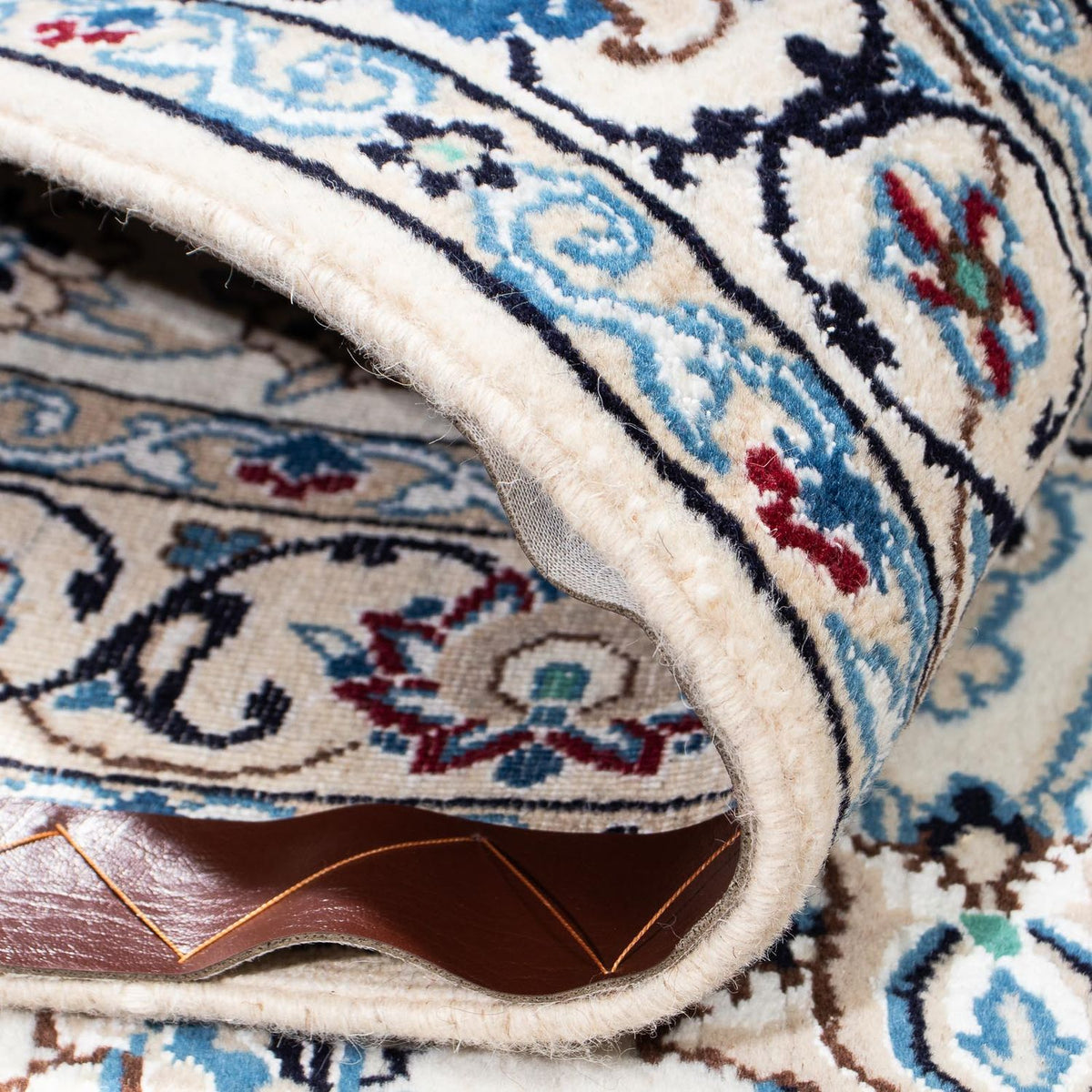 Tapis persan - Nain - Royal - 177 x 114 cm - beige