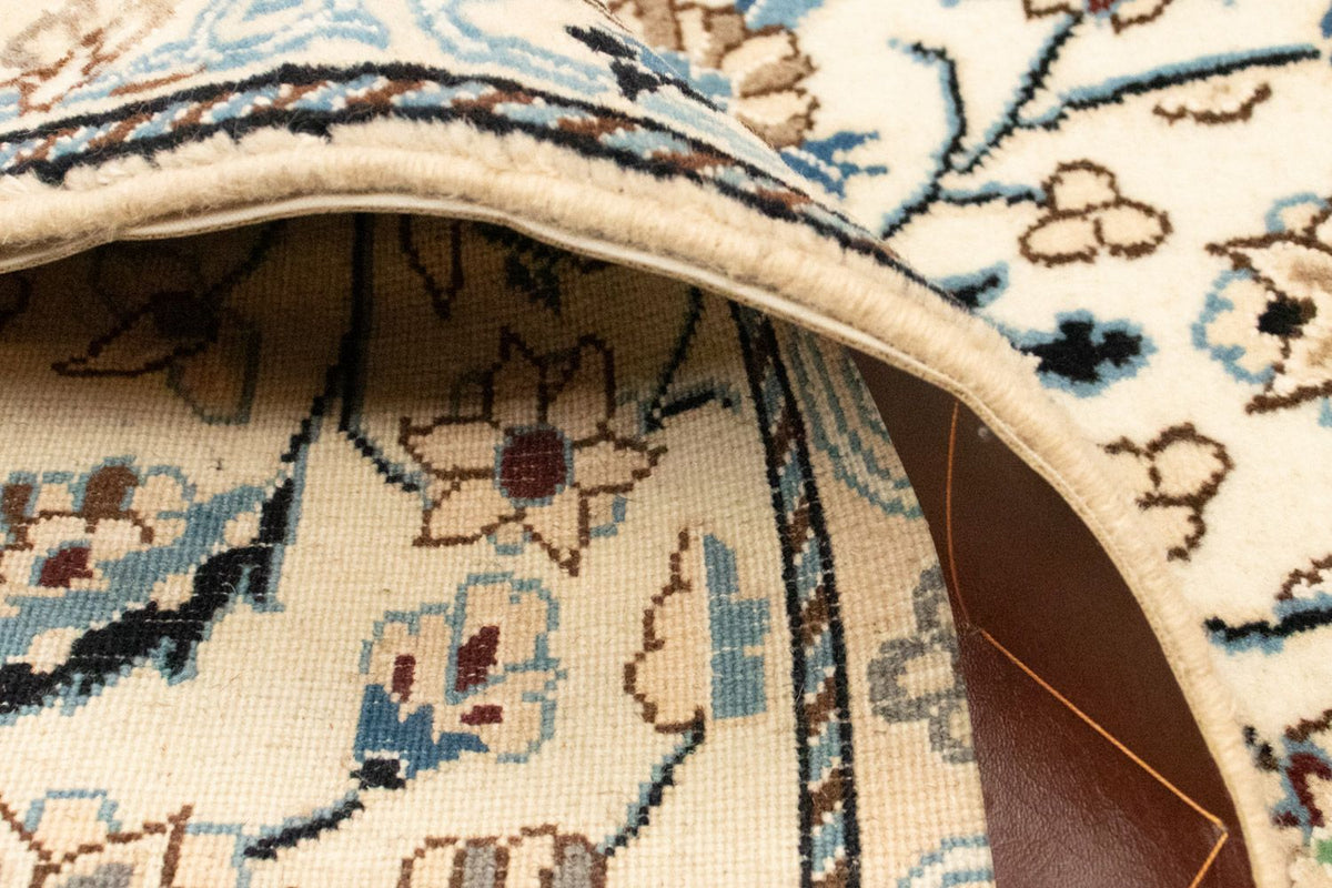 Tapis persan - Nain - Royal - 136 x 85 cm - beige