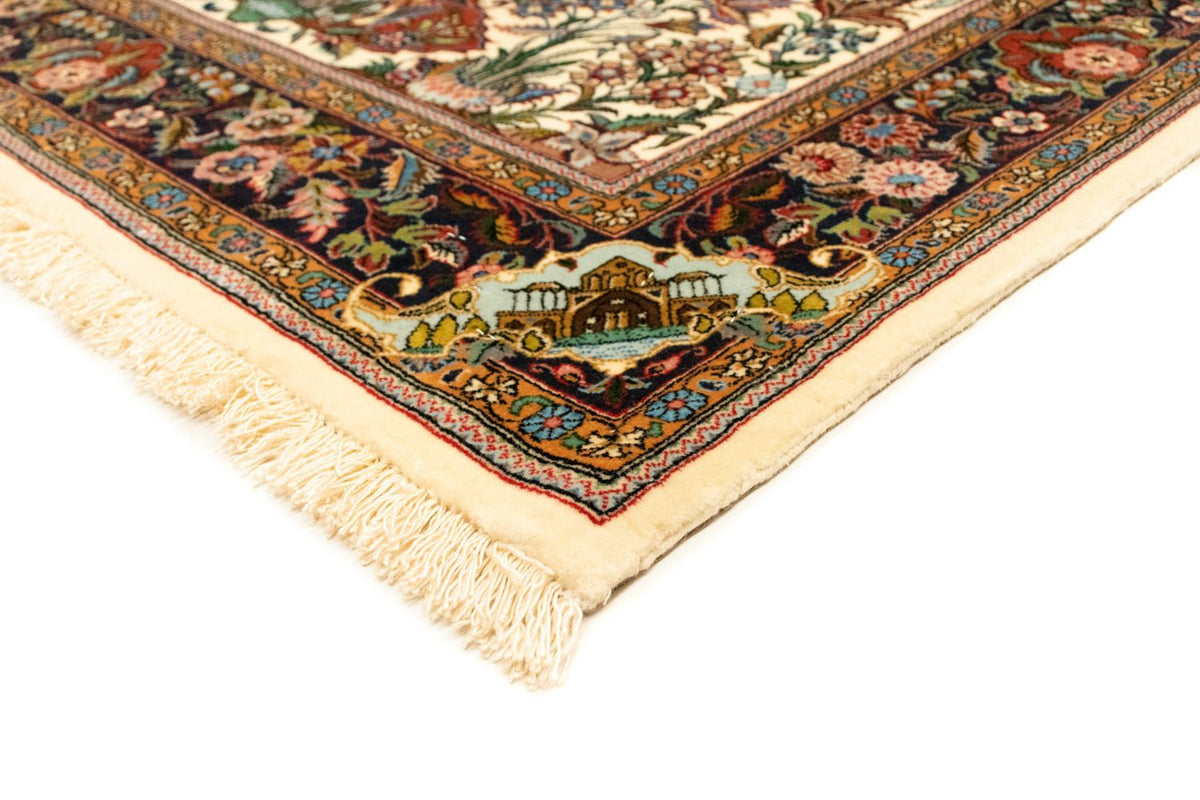 Tapis persan - Ghom - 145 x 102 cm - beige