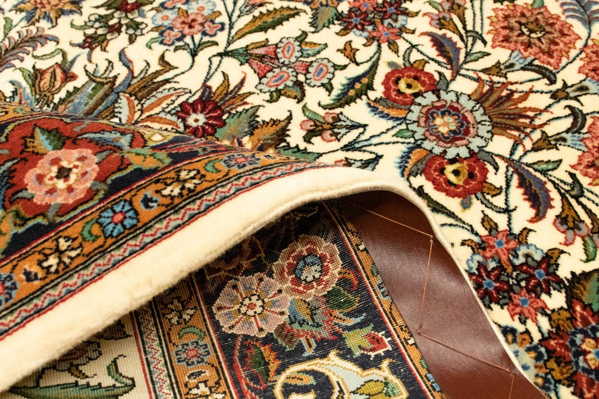 Tapis persan - Ghom - 145 x 102 cm - beige