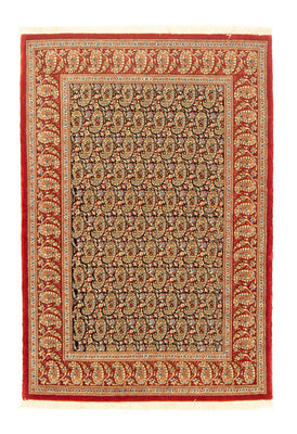 Tapis persan - Ghom - 156 x 106 cm - bleu foncé