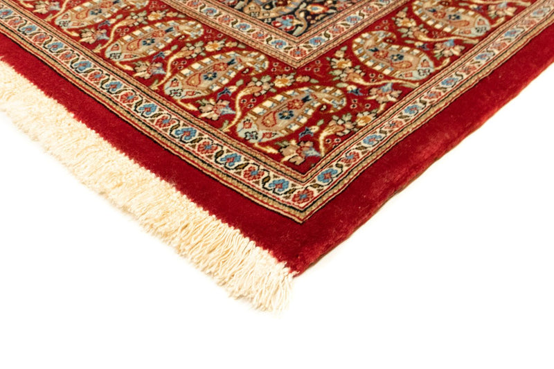 Tapis persan - Ghom - 156 x 106 cm - bleu foncé