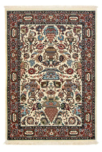Tapis persan - Ghom - 154 x 102 cm - beige