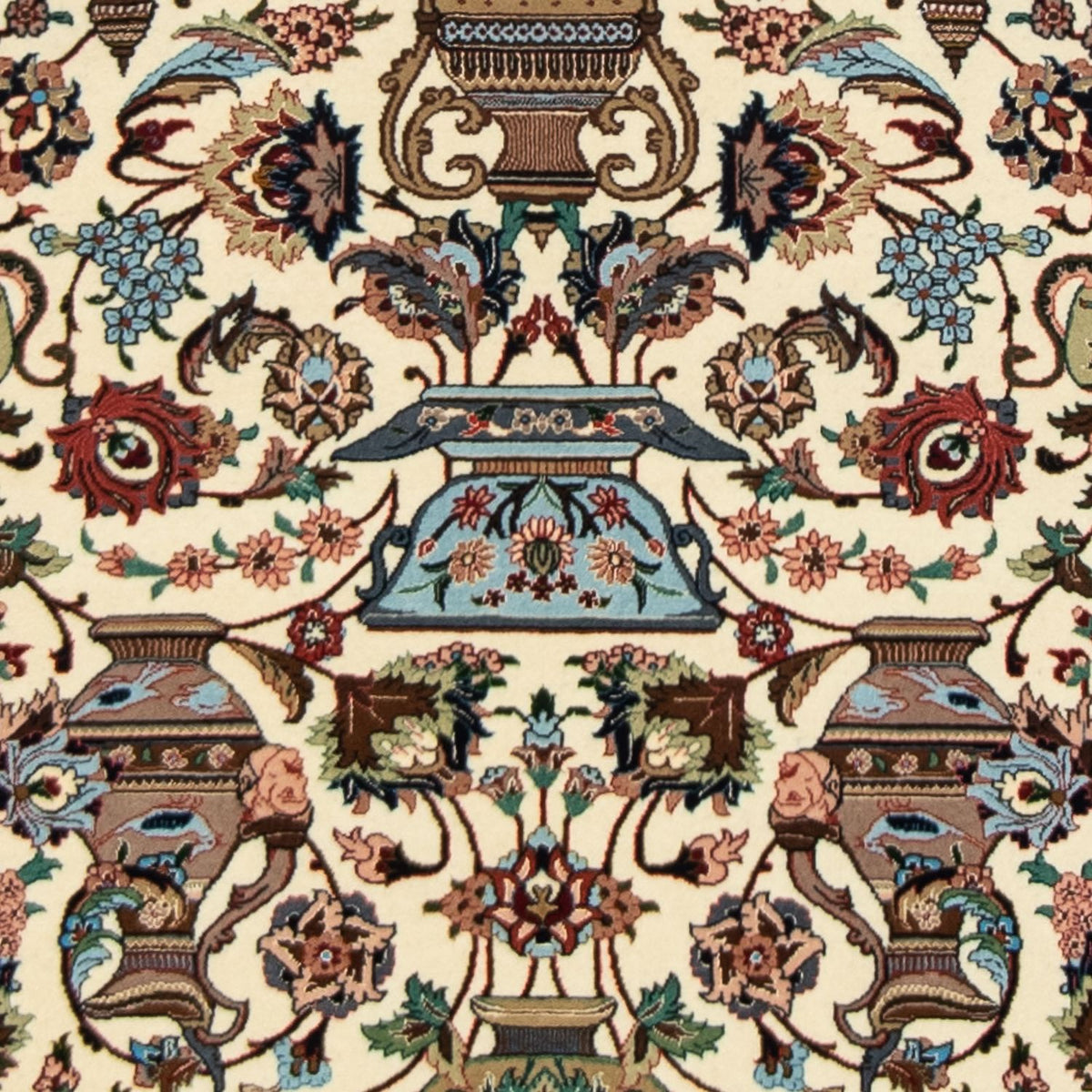 Tapis persan - Ghom - 154 x 102 cm - beige