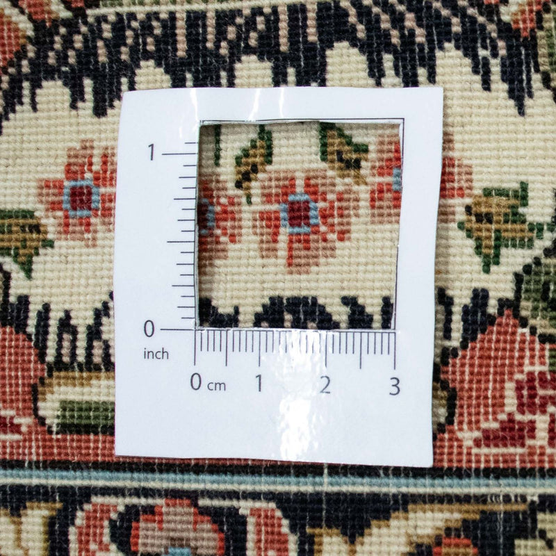 Tapis persan - Ghom - 154 x 102 cm - beige
