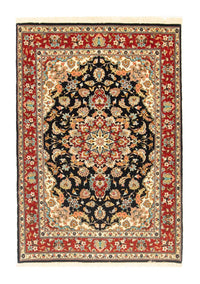 Tapis persan - Ghom - 147 x 101 cm - noir