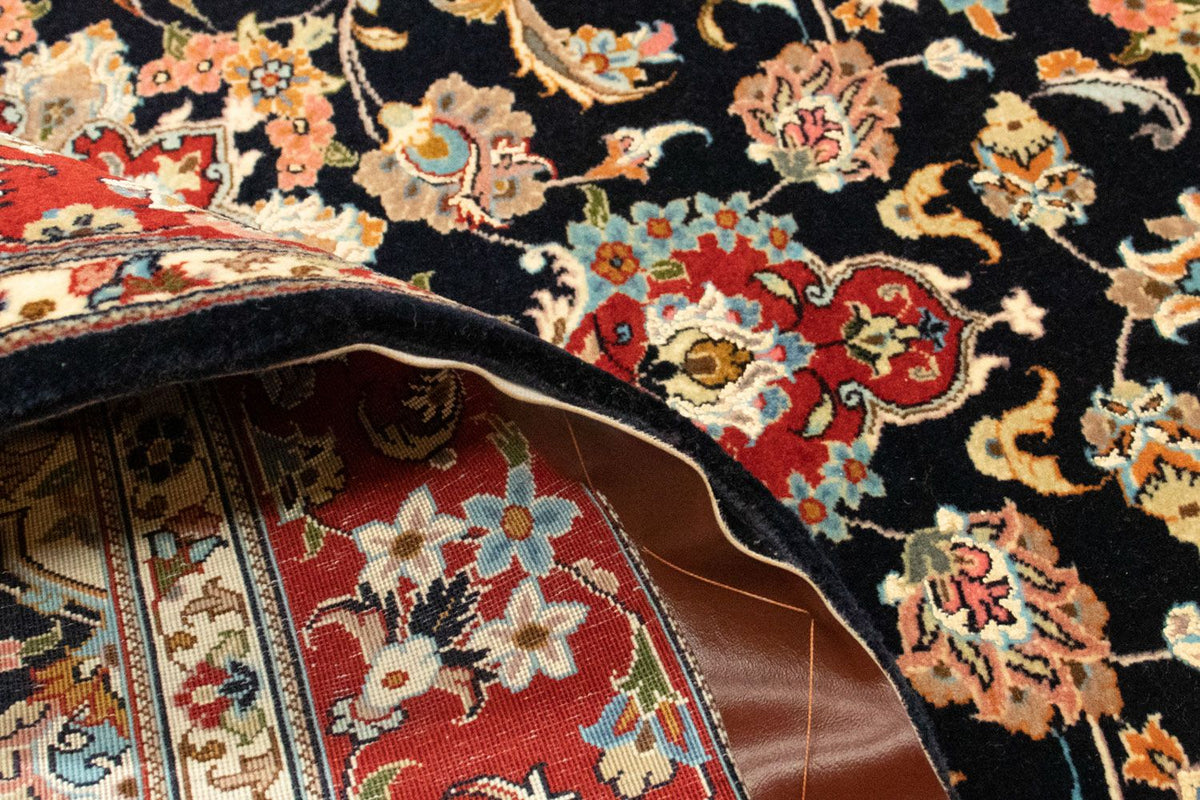 Tapis persan - Ghom - 147 x 101 cm - noir