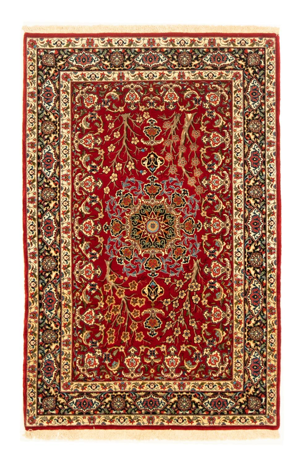 Tapis persan - Ghom - 171 x 110 cm - rouge