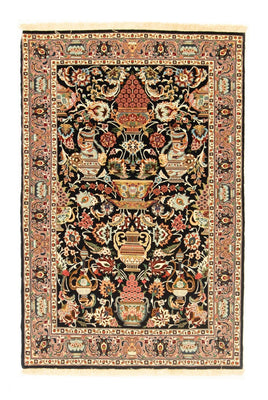 Tapis persan - Ghom - 157 x 102 cm - noir