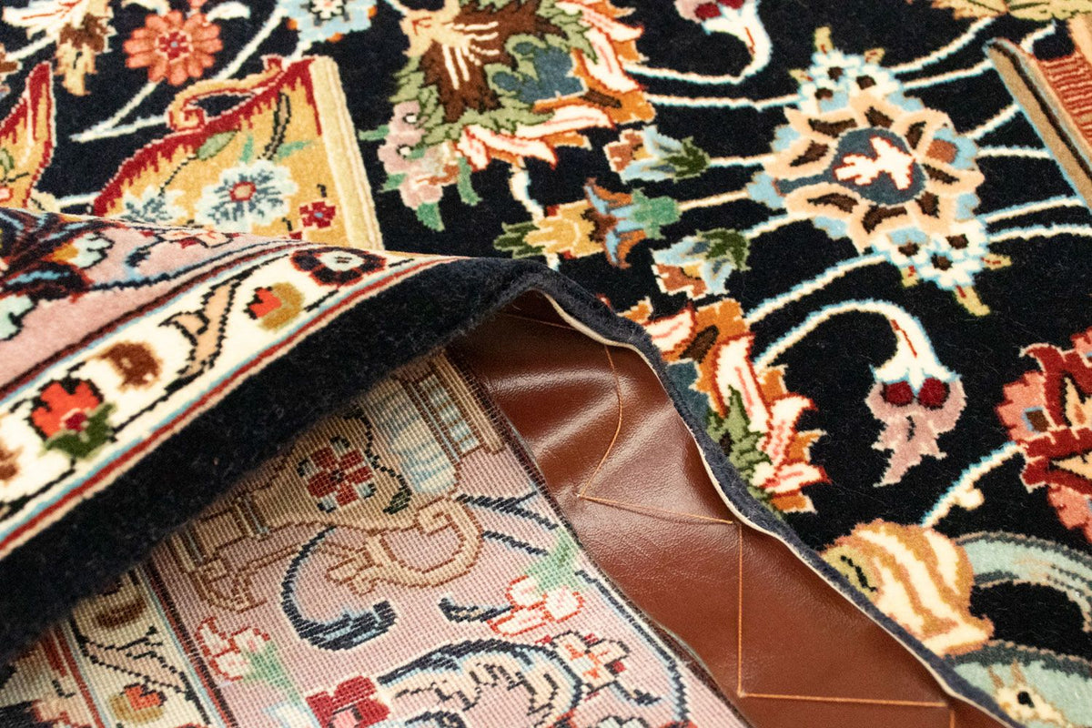 Tapis persan - Ghom - 157 x 102 cm - noir