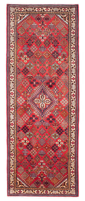 Tapis de couloir Tapis persan - Nomadic - 325 x 118 cm - rouge