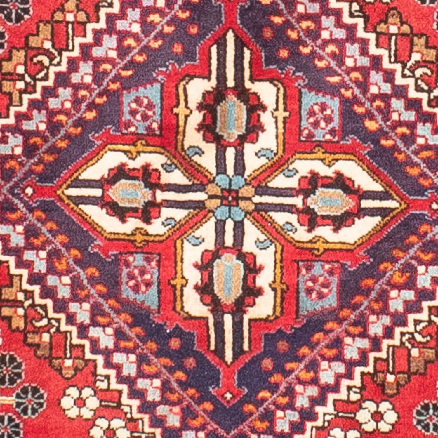 Tapis de couloir Tapis persan - Nomadic - 325 x 118 cm - rouge