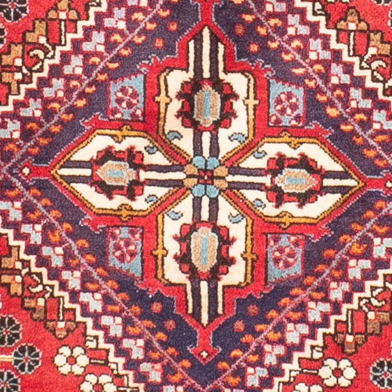 Tapis de couloir Tapis persan - Nomadic - 325 x 118 cm - rouge