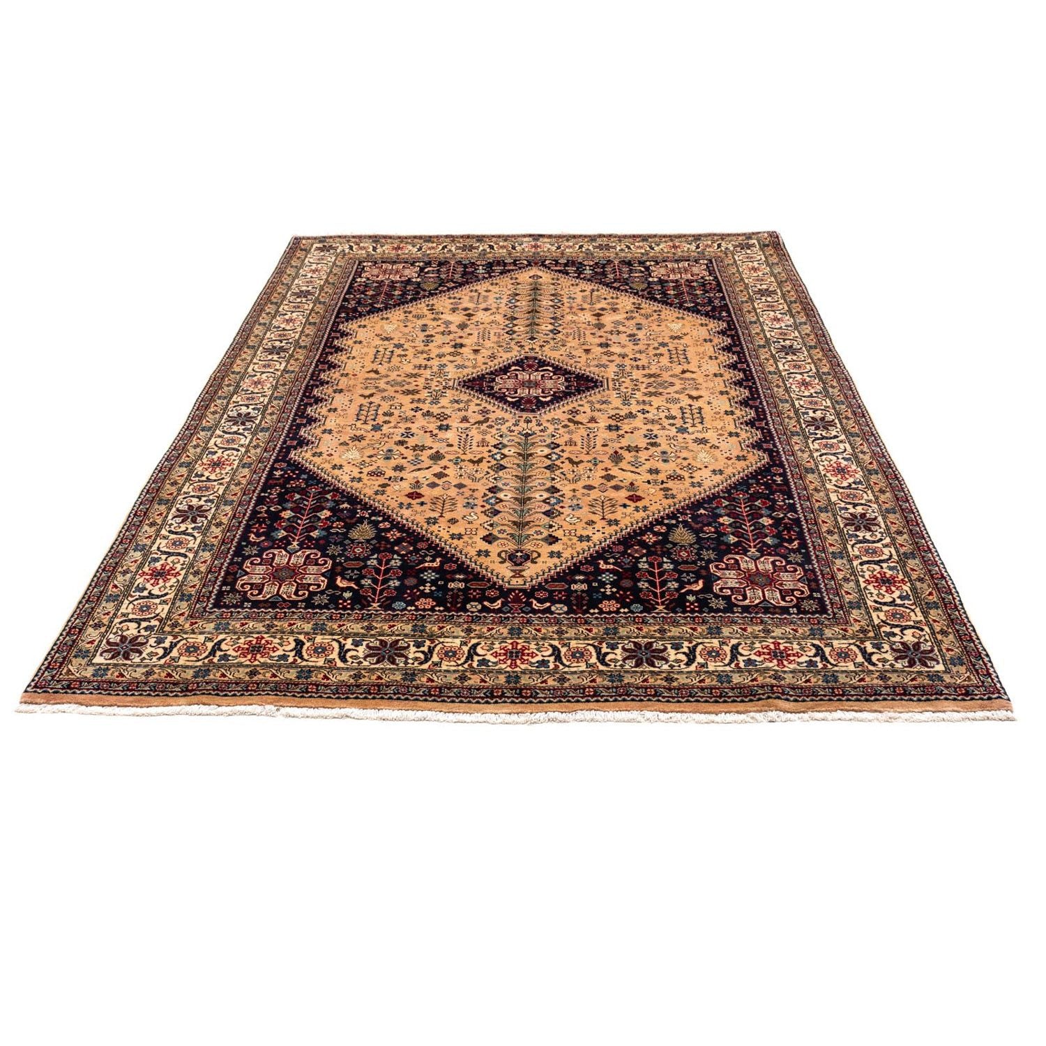 Tapis persan - Nomadic - 303 x 202 cm - marron