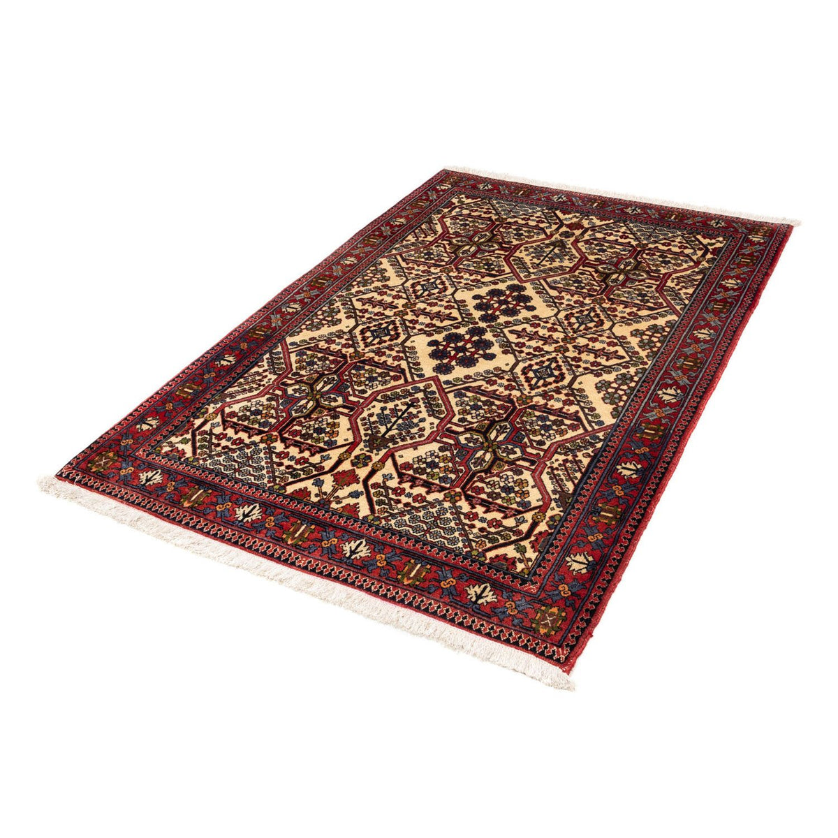 Tapis persan - Nomadic - 160 x 110 cm - beige