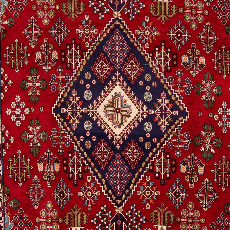Tapis persan - Nomadic - 357 x 240 cm - rouge foncé