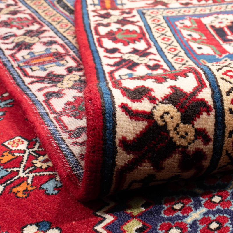 Tapis persan - Nomadic - 357 x 240 cm - rouge foncé