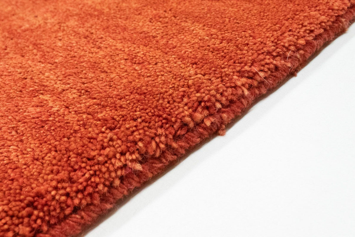 Tapis Gabbeh - Persan carré  - 304 x 298 cm - rouge