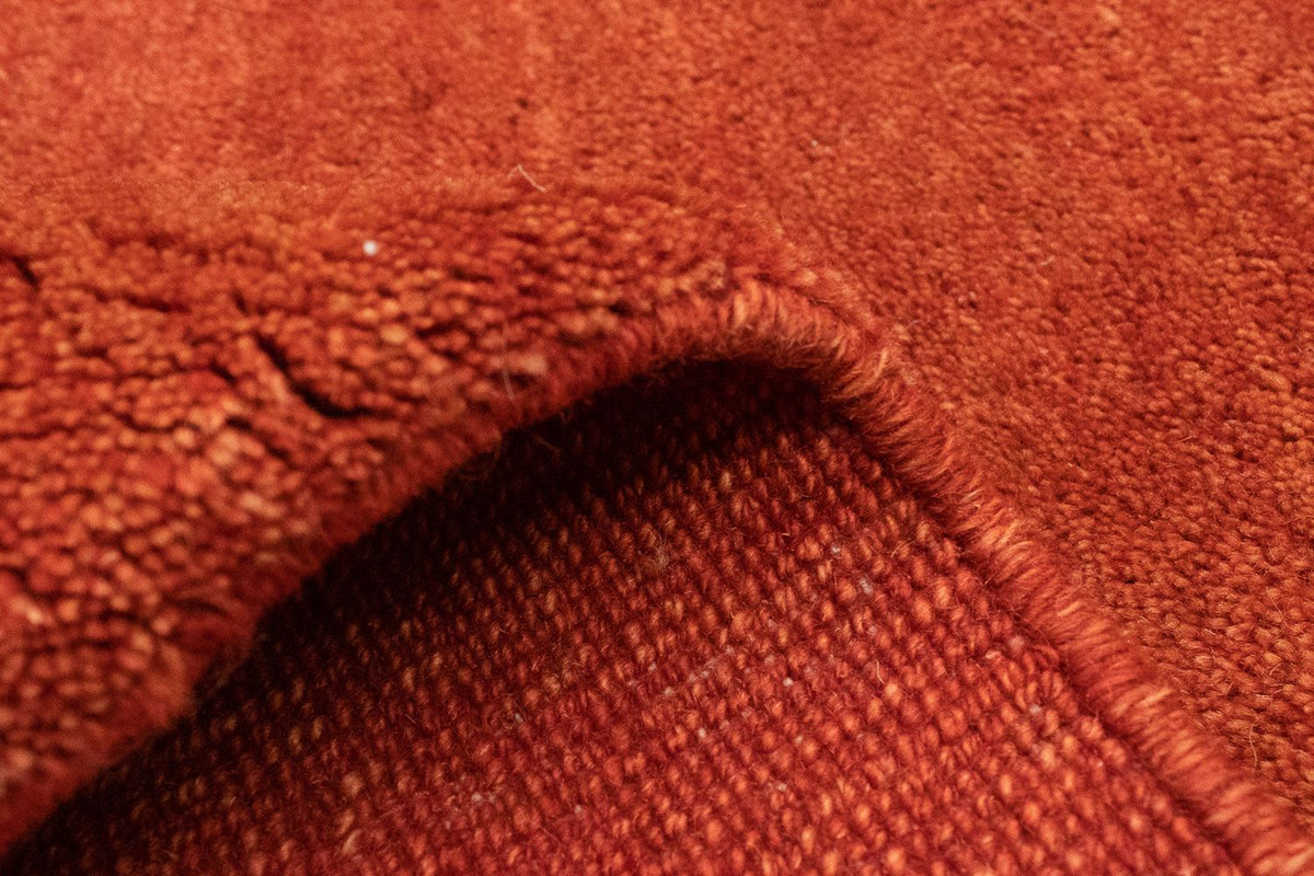 Tapis Gabbeh - Persan carré  - 244 x 242 cm - rouge