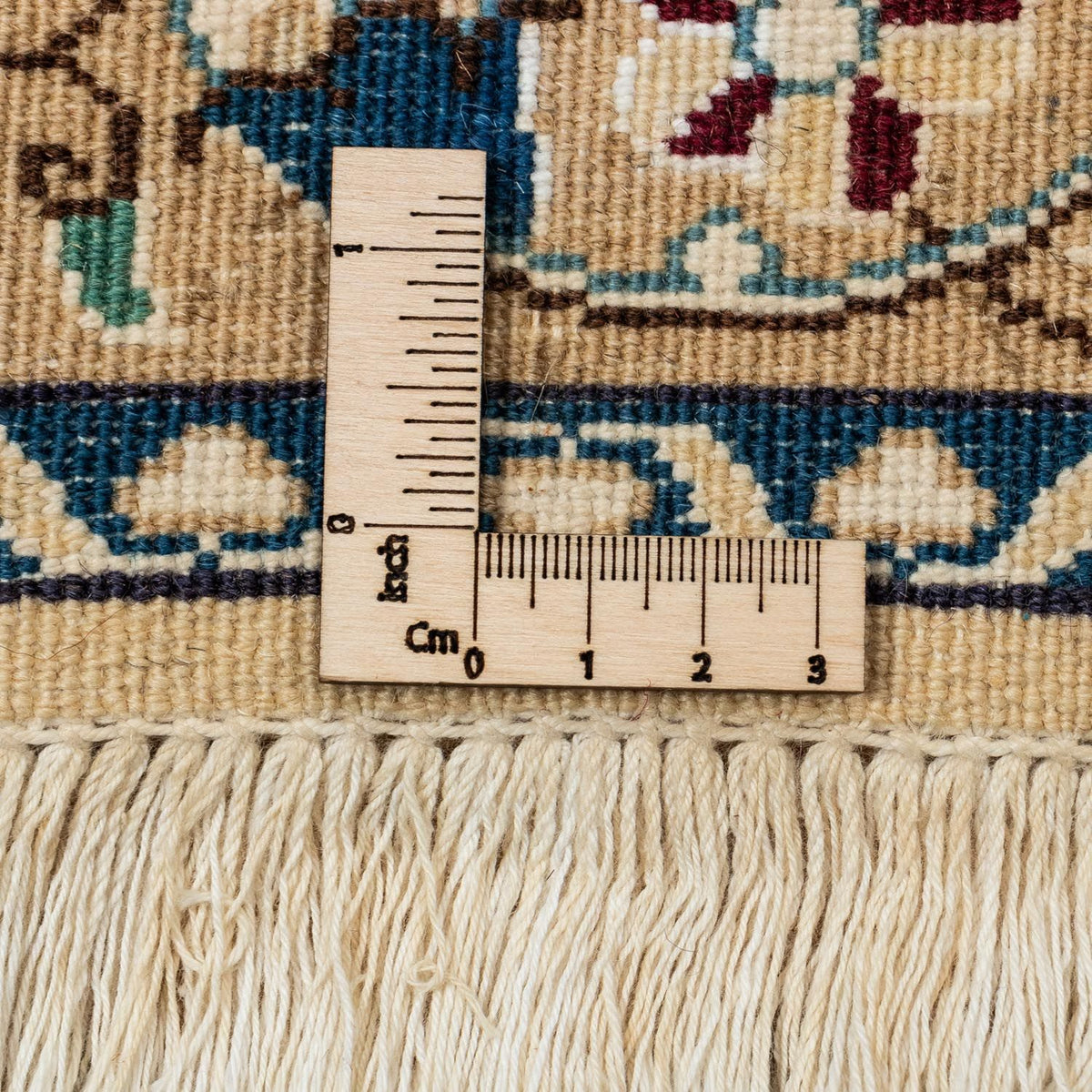 Tapis persan - Nain - 348 x 248 cm - beige