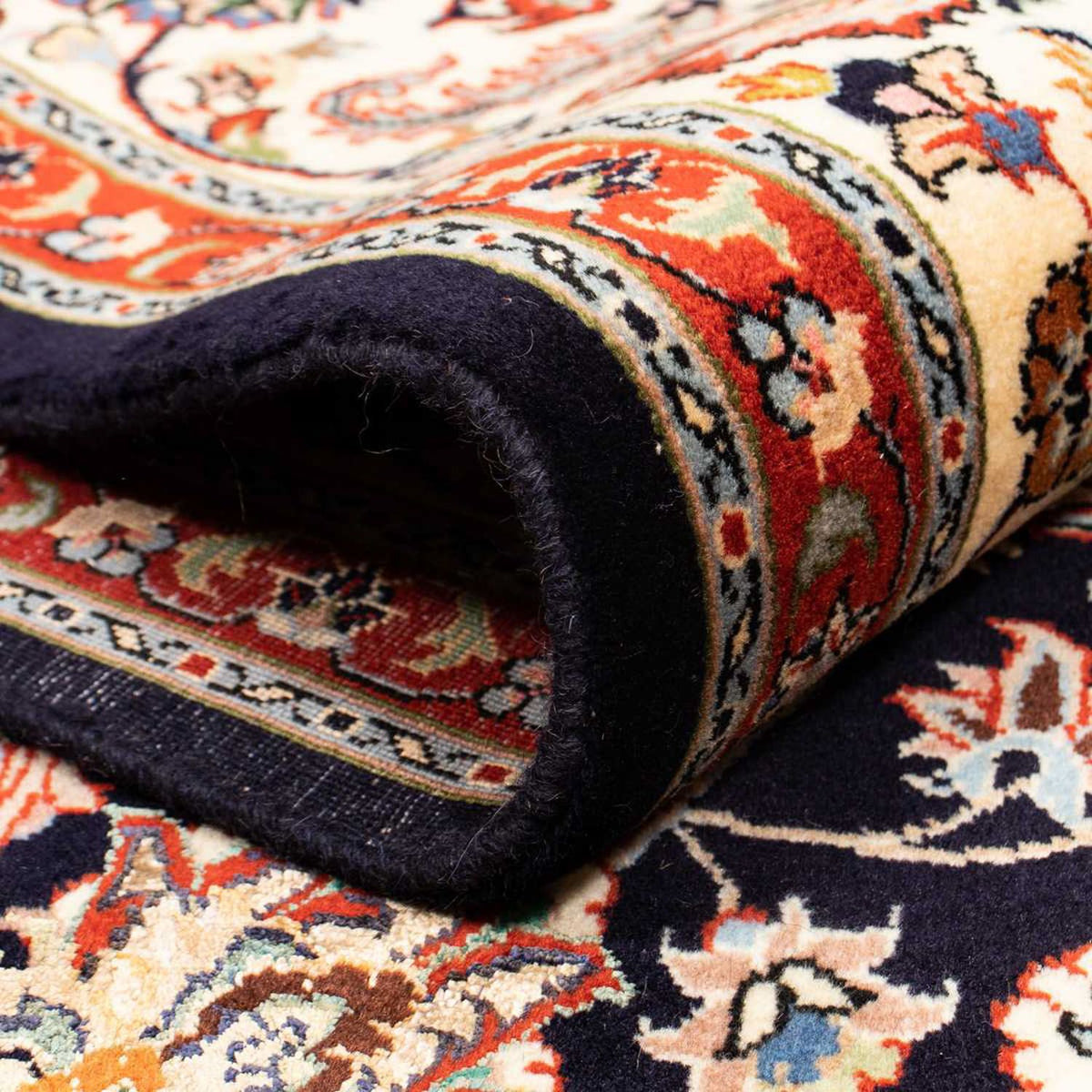 Tapis persan - Classique - 359 x 240 cm - bleu foncé